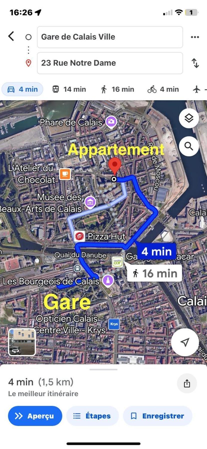 Duplex Notre Dame Proche Du Port Calais